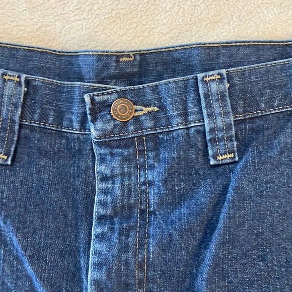 Men’s Denim Wrangler Cargo Shorts sz 48 - Picture 3 of 8